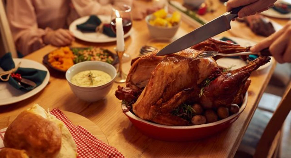 Thanksgiving Turkey with All the Sides