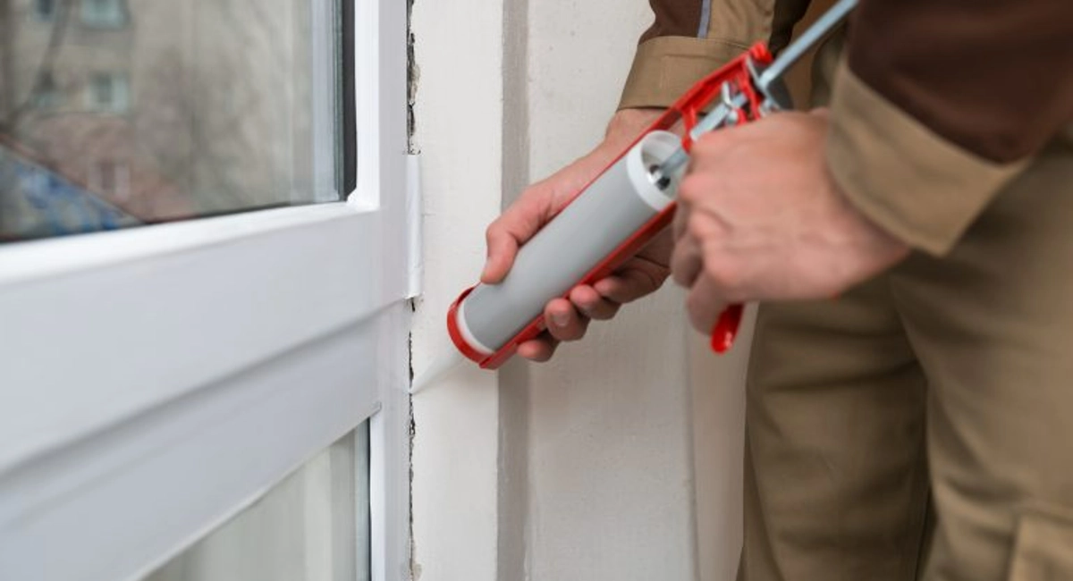 Close up gaps around exterior