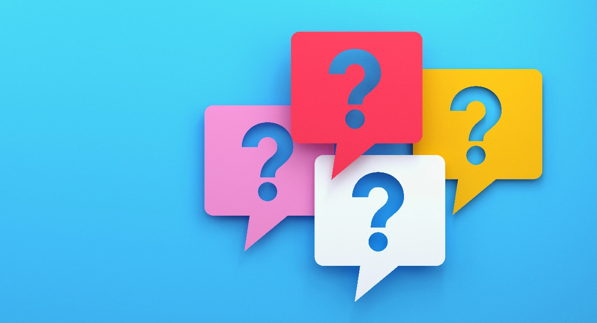 Question marks
