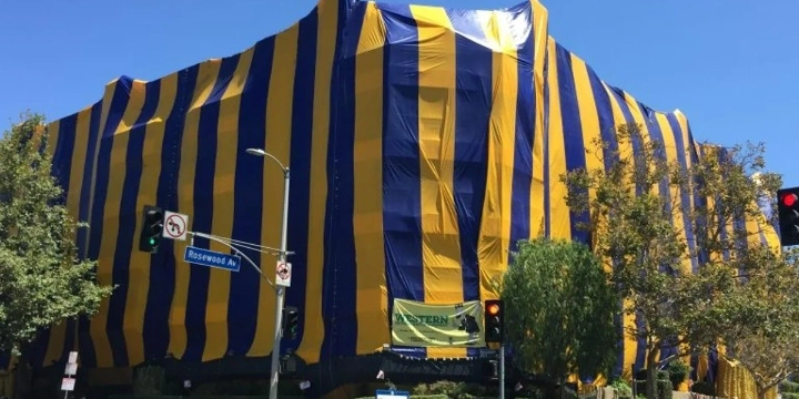 Termite fumigation tent