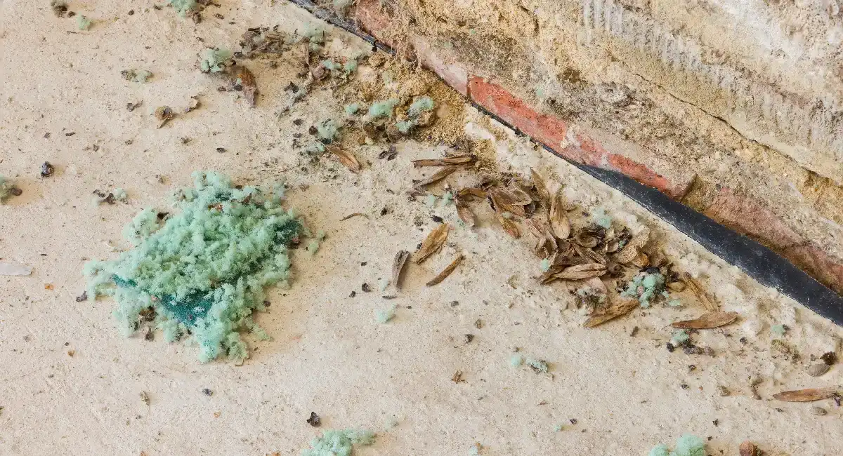 Mouse droppings